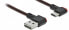 Фото #1 товара Delock EASY-USB 2.0 Cable Type-A male to USB Type-C™ male angled left / right 0.2 m black - 0.2 m - USB A - USB C - USB 2.0 - Black