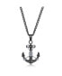 ფოტო #1 პროდუქტის Stainless Steel Anchor Necklace