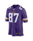 ფოტო #3 პროდუქტის Men's T.J. Hockenson Purple Minnesota Vikings Game Player Jersey