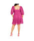 Фото #2 товара Plus Size Priscilla Lace Dress
