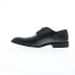 Фото #3 товара La Milano Carlton A11323 Mens Black Leather Oxfords & Lace Ups Cap Toe Shoes