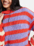 Фото #5 товара Urban Revivo stripe knit jumper in multi