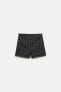 Zw collection high-waist polka dot shorts