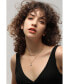 ფოტო #3 პროდუქტის T Shape Zirconia Tennis Choker Necklace