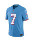 Men's Malik Willis Light Blue Tennessee Titans Oilers Throwback Vapor F.U.S.E. Limited Jersey