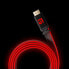 Фото #2 товара Floating Grip HDMI Kabel High Speed 8K/60Hz LED 3.0m rot - Cable - Digital/Display/Video