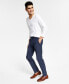 Фото #1 товара Men's Slim-Fit Wool-Blend Solid Suit Pants, Created for Macy's