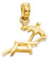 ფოტო #1 პროდუქტის 14k Gold Charm, Lounge Beach Chair Charm