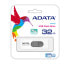Фото #6 товара USB флеш-накопитель ADATA UV220 32 ГБ 2.0 Slide 7.5 г серый белый
