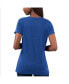 Women's Royal Daniel Suarez Snap V-Neck T-shirt