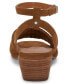 ფოტო #3 პროდუქტის Women's Modessa Woven Ankle-Strap Dress Sandals