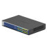 Netgear GS516UP - Unmanaged - Gigabit Ethernet (10/100/1000) - Full duplex - Power over Ethernet (PoE) - Rack mounting