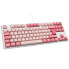 Фото #1 товара Ducky One 3 Gossamer TKL Pink Gaming Tastatur - MX-Silent-Red