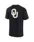Фото #2 товара Men's and Women's Black Oklahoma Sooners Super Soft Short Sleeve T-shirt