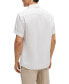 ფოტო #3 პროდუქტის Men's Stretch-Linen Chambray Slim-Fit Dress Shirt