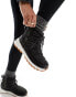 The North Face Thermoball insulated lace up boots in black and white