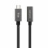 Фото #5 товара удлинительный USB-C-кабель NANOCABLE 10.01.4401-L150 Чёрный 1,5 m (1 штук)