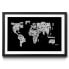 Фото #1 товара Gerahmtes Bild Worldmap No. 14