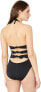 La Blanca Women's 170739 Island Goddess Strappy Back One Piece Swimsuit Size 6