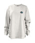 Фото #3 товара Women's White Florida Gators Pennant Stack Oversized Long Sleeve T-shirt