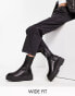 Фото #2 товара Public Desire Wide Fit Pabla chunky sole ankle boots in black