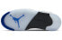 Jordan Air Jordan 5 retro "stealth 2.0" 高帮 复古篮球鞋 男款 白蓝 / Кроссовки Jordan Air Jordan DD0587-140