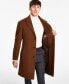 ფოტო #3 პროდუქტის Men's Classic Fit Luxury Wool Cashmere Blend Overcoats