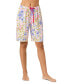 Фото #1 товара Women's Floral Flamingos Bermuda Pajama Shorts