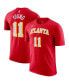 ფოტო #1 პროდუქტის Men's Trae Young Red Atlanta Hawks Icon 2022/23 Name and Number T-shirt