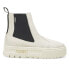 Фото #1 товара Puma Mayze Chelsea Round Toe Womens Off White Casual Boots 382829-02