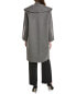 Фото #2 товара Michael Kors Collection Shawl Clutch Wool Coat Women's S