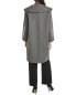 Michael Kors Collection Shawl Clutch Wool Coat Women's S