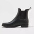 Portland Boot Company Pull-On Black Women S Chelsea Waterproof Rainboo Size 8