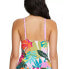 Фото #2 товара Bleu by Rod Beattie Wild at Heart High-Neck Tankini Top Swimwear Size 4