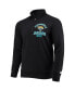 ფოტო #3 პროდუქტის Men's Black Jacksonville Jaguars Heisman Quarter-Zip Jacket