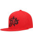 Фото #2 товара Men's Red Philadelphia 76ers Hardwood Classics Tonal Snapback Hat