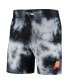 Фото #3 товара Men's Black Phoenix Suns Fleece Tie-Dye Shorts