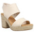 TOMS Majorca Espadrille Rope Block Heels Womens Beige Casual Sandals 10019702T 10, 10 B - фото #2