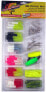 Leland Crappie Magnet Kit & Grubs Jig Heads Best of the Best 96 Piece USA MADE