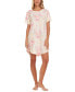 ფოტო #1 პროდუქტის Women's Kathleen Short Sleeve Sleepshirt