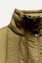 Фото #8 товара Стеганая куртка с карманами — zw collection ZARA