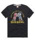 Фото #1 товара Men's Charcoal Budweiser Bud Bowl Tri-Blend T-shirt