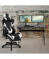 Gaming Desk Set - Cup/Headset Holder/Reclining & Footrest