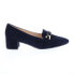 Фото #1 товара Gabor 91-441-16 Womens Blue Suede Slip On Pumps Heels Shoes