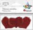 Фото #1 товара Titanum Ozdoba materiałowa serca 30x40mm czerwone 3szt