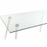 Фото #4 товара Обеденный стол DKD Home Decor Стеклянный Металл Белый (135 x 75 x 75 cm)