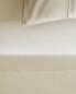 (300 thread count) cotton percale fitted sheet