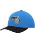 Фото #1 товара Men's Blue, Black Orlando Magic MVP Team Two-Tone 2.0 Stretch-Snapback Hat