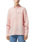 Фото #1 товара Рубашка мужская Lacoste Regular-Fit из льна