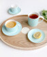 Фото #2 товара Charlotte Cups & Saucers - Set of 2